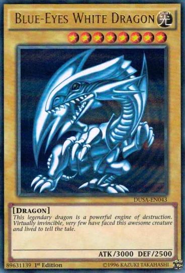 Blue-Eyes White Dragon (DUSA-EN043) [Duelist Saga]