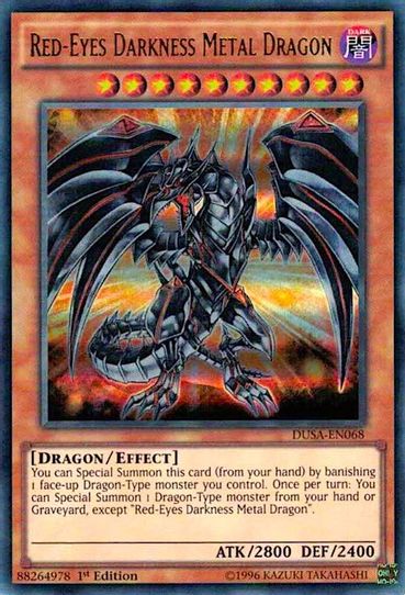 level 10 monsters yugioh Red-Eyes Darkness Metal Dragon (DUSA-EN068) [Duelist Saga] – Pokemon Plug