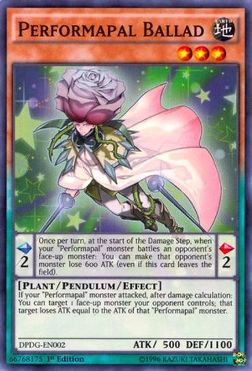 Performapal Ballad (DPDG-EN002) [Duelist Pack: Dimensional Guardians] –  Pokemon Plug