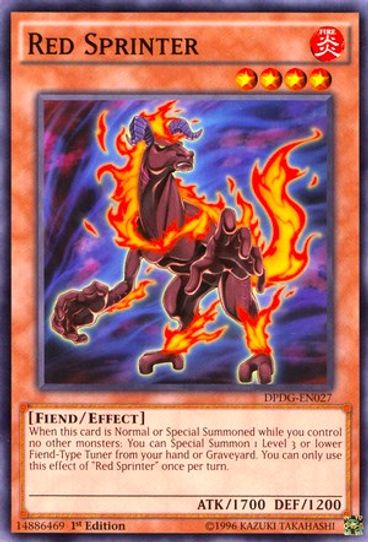 Red Sprinter (DPDG-EN027) [Duelist Pack: Dimensional Guardians]  Pokemon  Plug