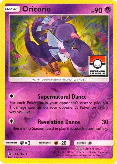 oricorio pokemon card price - GG04/GG70 - Crown Zenith - Galarian Gallery Placeholder Image Provided Oricorio 56/145 (League Promo) [League