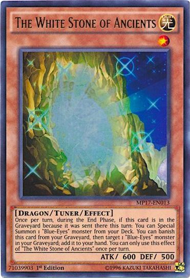 The White Stone of Ancients (MP17-EN013) [2017 Mega-Tins Mega Pack] –  Pokemon Plug