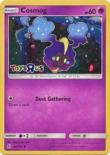 pokemon card cosmog 100/236 Reverse Holo Weakness Psychic 2 Resistance None None Retreat Cost Cosmog (Toys R Us Promo)