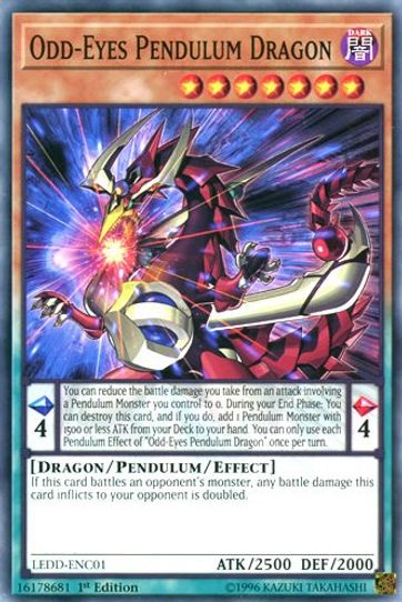 Odd-Eyes Pendulum Dragon (LEDD-ENC01) [Legendary Dragon Decks] – Pokemon  Plug