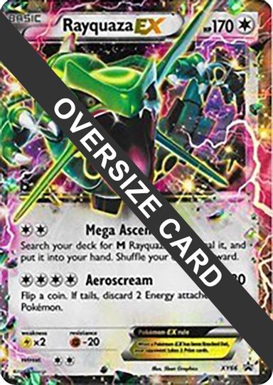 Rayquaza EX XY66 (XY Black Star Promo) (XY66) [First Partner Pack Jumb Pokemon Plug Rayquaza EX XY66 (XY Black Star Promo) (XY66) [First Partner Pack Jumb Pokemon Plug