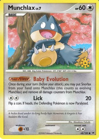 Munchlax (68/100) [Countdown Calendar Promos