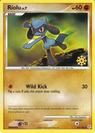 Riolu (61/130) [Countdown Calendar Promos