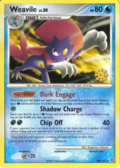 Weavile (40/132) [Countdown Calendar Promos