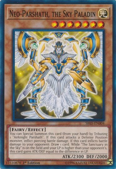Neo-Parshath, the Sky Paladin (SR05-EN004) [Structure Deck: Wave of Li –  Pokemon Plug