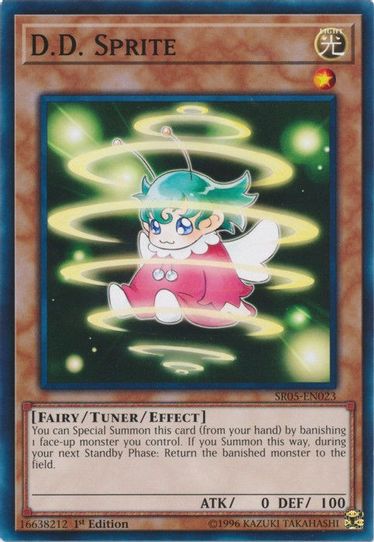 yugioh lvl 1 deck Yu-Gi-Oh Structure - Yugi Muto D.D. Sprite (SR05-EN023) [Structure Deck: