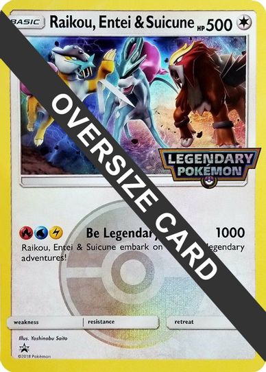 Raikou, Entei & Suicune (Legends of Johto Promo)[First Partner Pack Ju Pokemon Plug Raikou, Entei & Suicune (Legends of Johto Promo)[First Partner Pack Ju Pokemon Plug