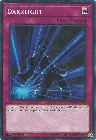 yugioh structure deck lair of darkness Yu-Gi-Oh CCG: Lord of the Lair once per turn Darklight (SR06-EN035) [Structure Deck: Lair