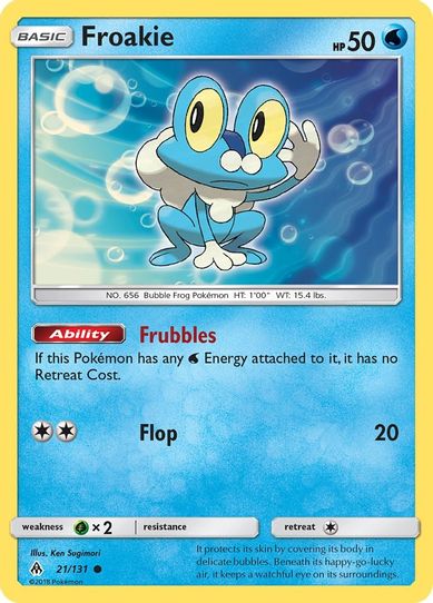 Froakie (21/131) [Sun & Moon: Forbidden Light] – Pokemon Plug