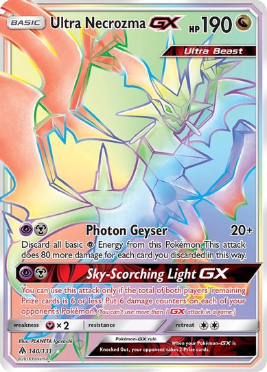 pokemon card storage ideas Ultra Necrozma GX (Secret) (140/131) [Sun & Moon: Forbidden Light] – Pokemon  Plug