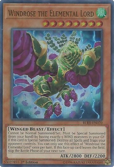 Windrose the Elemental Lord (BLRR-EN070) [Battles of Legend: Relentles Pokemon Plug Windrose the Elemental Lord (BLRR-EN070) [Battles of Legend: Relentles Pokemon Plug