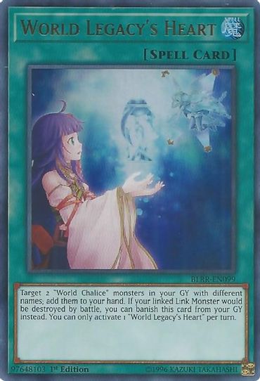 World Legacy's Heart (BLRR-EN099) [Battles of Legend: Relentless Reven – Pokemon Plug