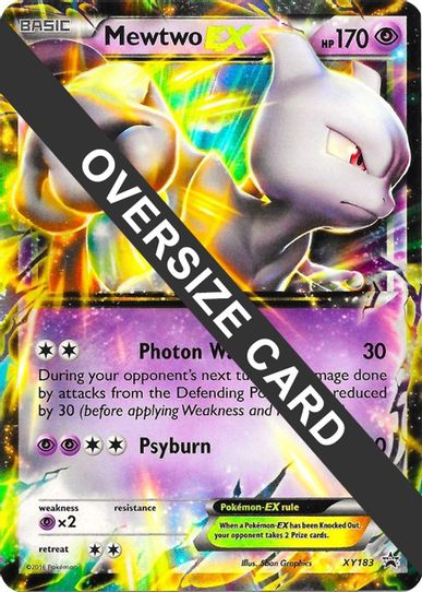 Mewtwo EX XY183 (XY Black Star Promo) (XY183) [First Partner Pack Jumb Pokemon Plug Mewtwo EX XY183 (XY Black Star Promo) (XY183) [First Partner Pack Jumb Pokemon Plug