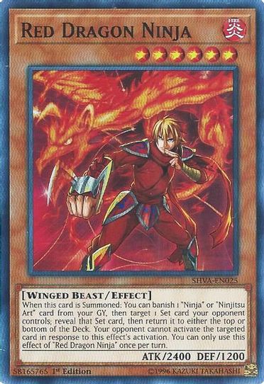yugioh shadows in valhalla booster box Red Dragon Ninja (SHVA-EN025) [Shadows in Valhalla] – Pokemon Plug