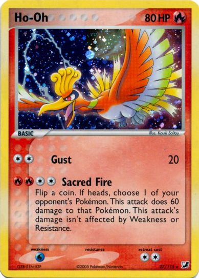 holographic ho oh card value Amazon.com: Ho-oh V 187/195- Silver Tempest - Full Art - Pokemon Ultra Rare Card