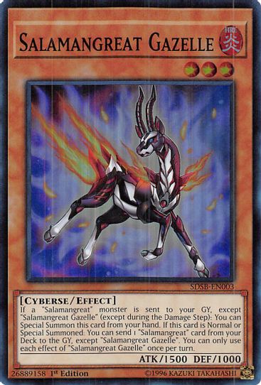 salamangreat yugioh structure deck SALAMAN GREAT SANCTUM (SDSS) ASIA ENGLISH The new one is granted an extra ability far beyond what it had in its first life! yugioh salamangreat structure deck Wolvie