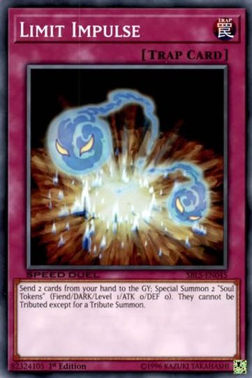 Limit Impulse (SBLS-EN045) [Speed Duel: Arena of Lost Souls] – Pokemon Plug