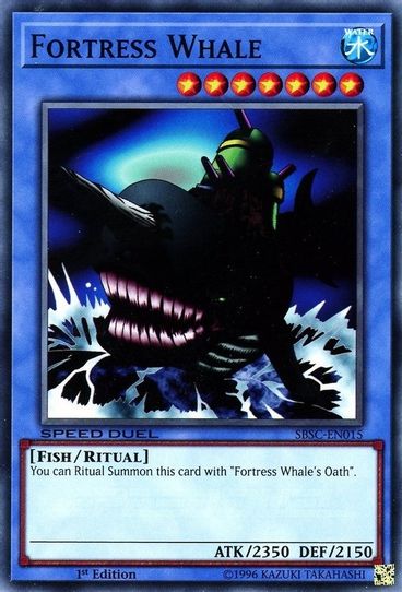 Fortress Whale (SBSC-EN015) [Speed Duel: Scars of Battle] – Pokemon Plug