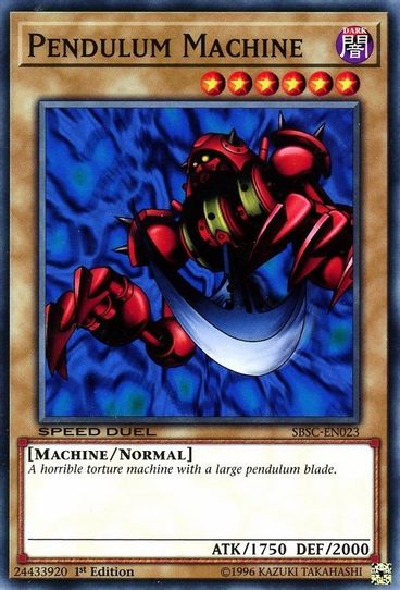 yu gi oh speed duel scars of battle booster box Pendulum Machine (SBSC-EN023) [Speed Duel: Scars of Battle] – Pokemon Plug