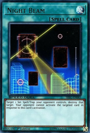 Night Beam (SBSC-EN043) [Speed Duel: Scars of Battle] – Pokemon Plug