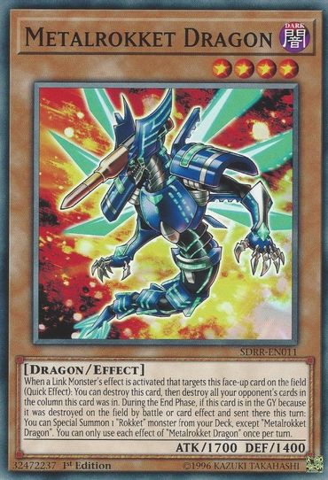 rokket yugioh deck Structure Revolt Single Card Common Background Dragon SDRR-EN015 Designed around Link Summoning Yugioh Complete Rokket 2024 Dragon