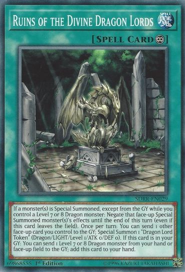 Ruins of the Divine Dragon Lords (SDRR-EN029) [Structure Deck: Rokket Pokemon Plug Ruins of the Divine Dragon Lords (SDRR-EN029) [Structure Deck: Rokket Pokemon Plug