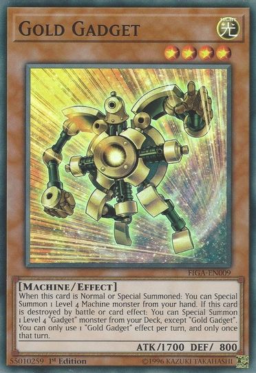 yugioh fists of the gadgets booster box Gold Gadget (FIGA-EN009) [Fists of the Gadgets] – Pokemon Plug
