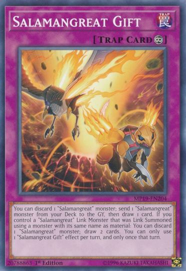 yugioh gold sarcophagus tin cards Salamangreat Gift (MP19-EN204) [2019 Gold Sarcophagus Tin Mega Pack] –  Pokemon Plug