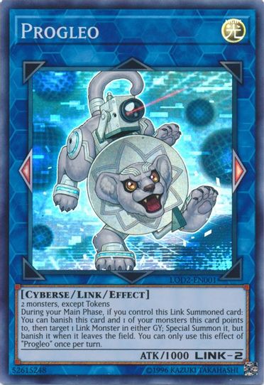 Progleo (Legacy of the Duelist: Link Evolution) (LOD2-EN001) [Yu-Gi-Oh Pokemon Plug Progleo (Legacy of the Duelist: Link Evolution) (LOD2-EN001) [Yu-Gi-Oh Pokemon Plug