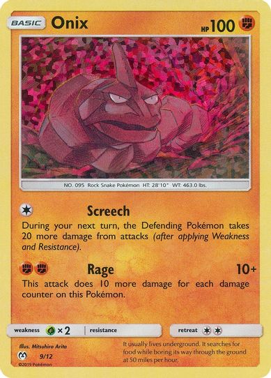 mcdonalds pokemon card 2019 Onix (9/12) [McDonalds Promos 2019] – Pokemon Plug