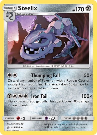 steelix pokemon card value stage 1 Steelix - 093/132 93