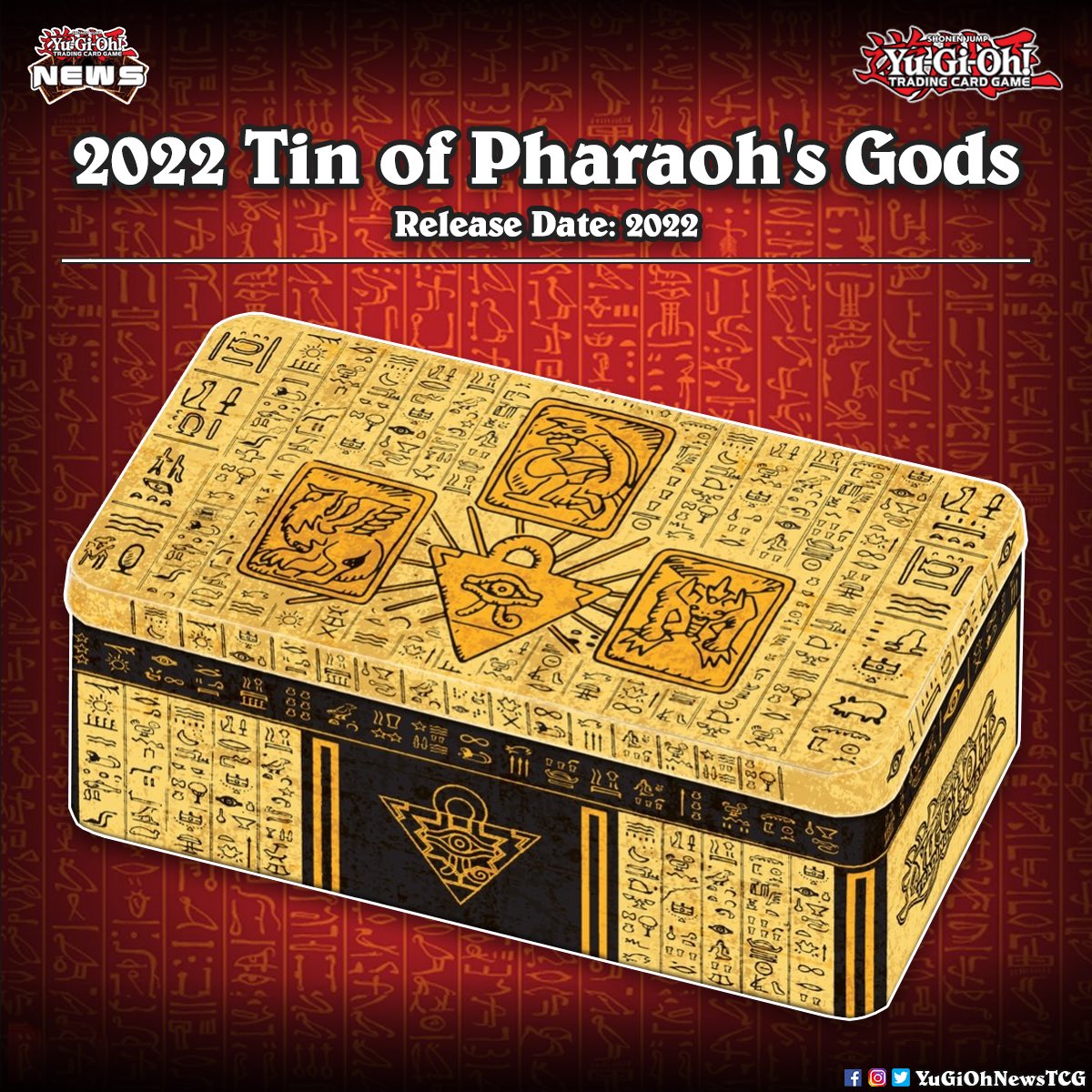 YuGiOh! 2022 Tin of the Pharaoh’s Gods