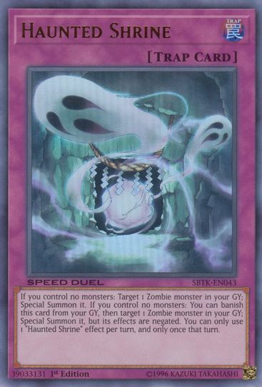 Haunted Shrine (SBTK-EN043) [Speed Duel: Trials of the Kingdom]  Pokemon  Plug