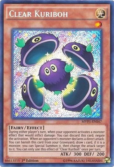 Clear Kuriboh (MVP1-ENS47) [The Dark Side of Dimensions Movie Pack: Se Pokemon Plug Clear Kuriboh (MVP1-ENS47) [The Dark Side of Dimensions Movie Pack: Se Pokemon Plug