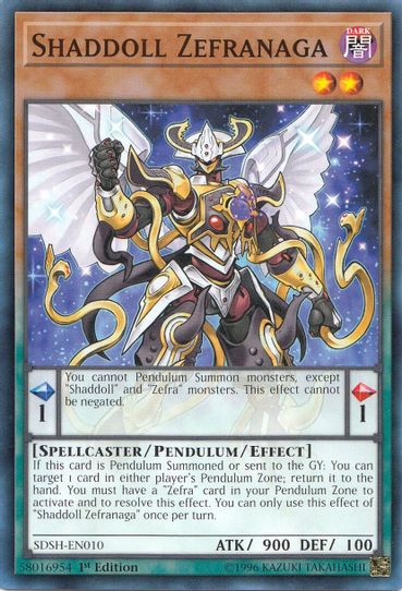 Shaddoll Zefranaga (SDSH-EN010) [Structure Deck: Shaddoll Showdown] –  Pokemon Plug