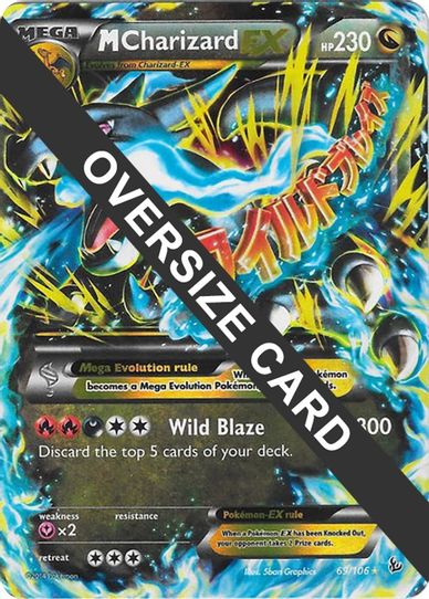 M Charizard EX 69/106 (Flashfire Form X) (69/106) [First Partner Pack Pokemon Plug M Charizard EX 69/106 (Flashfire Form X) (69/106) [First Partner Pack Pokemon Plug
