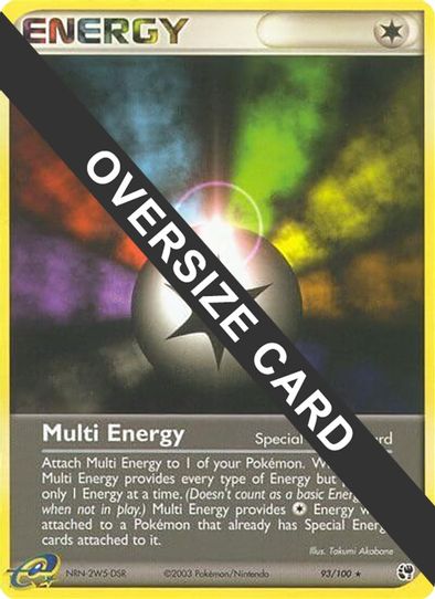 Multi Energy 93/100 (EX Sandstorm) (93/100) [First Partner Pack Jumbo Pokemon Plug Multi Energy 93/100 (EX Sandstorm) (93/100) [First Partner Pack Jumbo Pokemon Plug