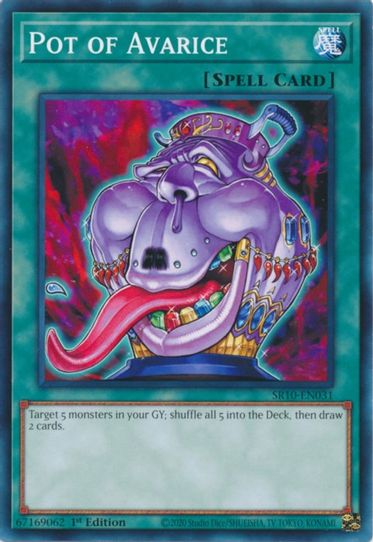 Pot of Avarice (SR10-EN031) [Structure Deck: Mechanized Madness] – Pokemon  Plug