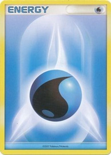 pokemon 2007 cards Water Energy (2007 Unnumbered D/P Style Non Holo) [League & Championsh – Pokemon Plug
