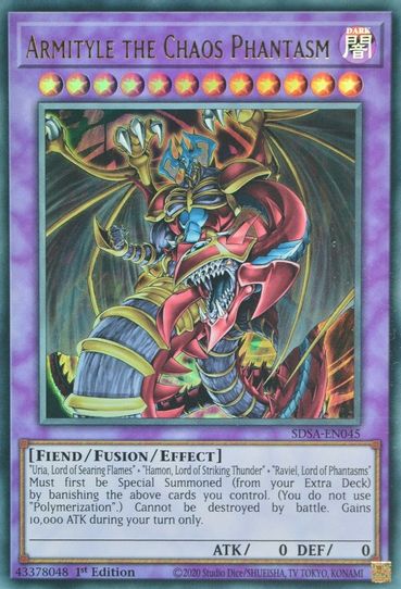 yugioh divine beast structure deck Armityle the Chaos Phantasm (SDSA-EN045) [Structure Deck: Sacred Beast – Pokemon Plug