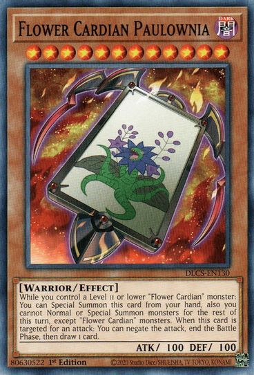 all level 12 yugioh cards Flower Cardian Paulownia (DLCS-EN130) [Dragons of Legend: The Complete –  Pokemon Plug