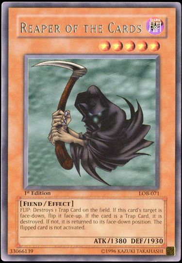 weirdest yugioh card art Reaper of the Cards (LOB-071) [The Legend of Blue Eyes White Dragon] –  Pokemon Plug
