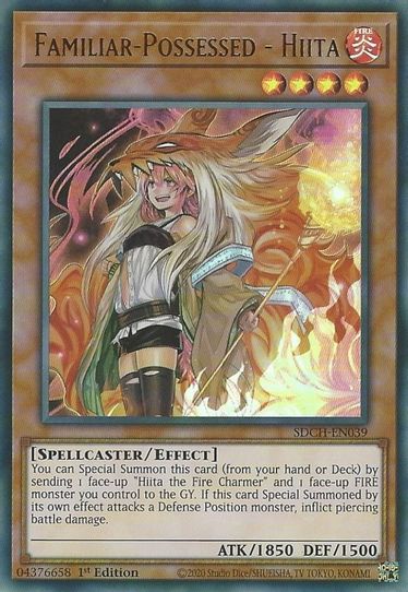 Familiar-Possessed - Hiita (Alternate Art) (SDCH-EN039) [Structure Dec Pokemon Plug Familiar-Possessed - Hiita (Alternate Art) (SDCH-EN039) [Structure Dec Pokemon Plug