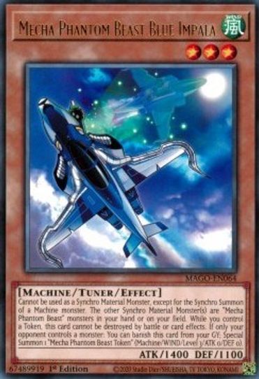 Mecha Phantom Beast Blue Impala (MAGO-EN064) [Maximum Gold] – Pokemon Plug