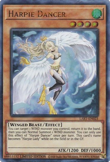Harpie Dancer (LART-EN023) [The Lost Art Promotion] – Pokemon Plug
