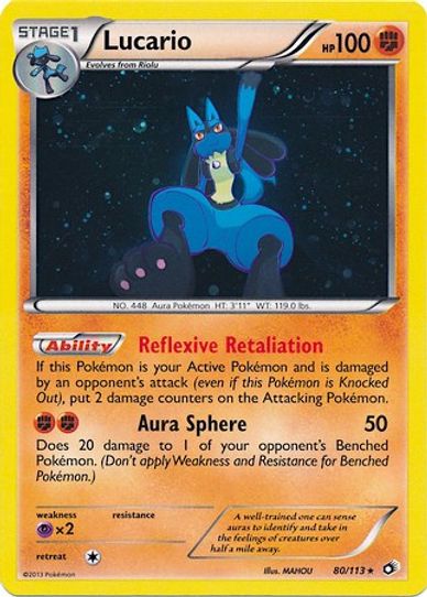 pokemon lucario card value Lucario (Cosmos Holo) (080/113) [Miscellaneous Cards & Products] – Pokemon  Plug